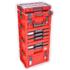 QBRICK Pro Drawer 3 Werkzeugkoffer 13,5 l rot 45 x 31 x 24 cm