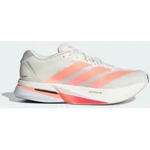 adidas Adizero Boston 13 Herren Off White/Lucid Orange/Grey 42