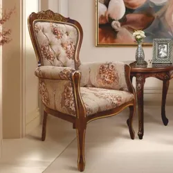 Casa Padrino Luxus Barock Sessel Hellbraun / Dunkelbraun / Gold - Barock Möbel