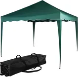 INSTENT Instent® Pavillon 3x3m Partyzelt Faltbar Wasserdicht Gartenpavillon Faltpavillon