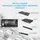 Lindy Extralink 4U 600x450 Schwarzer Wand-Rackschrank