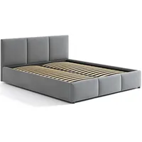 Home collective Polsterbett Doppelbett 140x200 und 160x200 cm, Samt