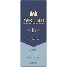 Mortlach 16 Years Old Single Malt Scotch 43,4% vol 0,7 l Geschenkbox