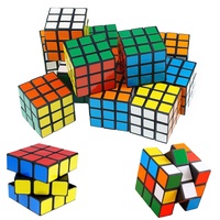 Mini Zauberwürfel YUTOU 15 Stück Rubiks Cube Speedcube Magic Würfel Mini Set 3D Puzzle Spielzeug Brainteaser kleine Geschenke für Kinder Erwachsene Anfänger (3 * 3 * 3cm)