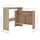 vidaXL Bartisch mit 2 Tischplatten 130 x 40 x 120 cm Eichenoptik