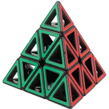 Recent Toys Meffert's M5097 Hohles Pyraminx-Puzzle, Mehrfarbig