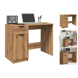 vidaXL Schreibtisch Artisan-Eiche 100x50x75 cm Holzwerkstoff