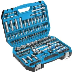 Hogert Technik Werkzeugset HT1R440 Werkzeugsatz,Steckschlüsselsatz,Werkzeug Set,Werkzeug Kit
