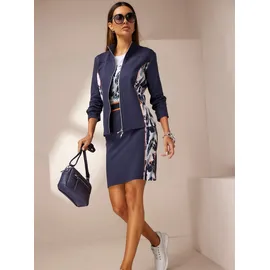 Heine Shirtjacke Jerseyjacke Blau 36