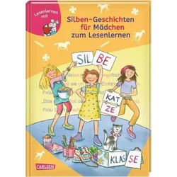 CARLSEN 9783551066435 LESEMAUS Silben-Geschichten für Mädchen zum Lesenlernen