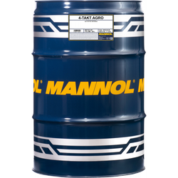 Mannol 7203 4-Takt Agro SAE 30 Rasenmäheröl Motoröl 208 Liter