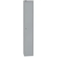 BISLEY Garderobenschrank Metall 30,5 x 30,5 x 180,2 cm Silber