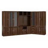 aea Eckschrank 153,6 x 226 x 44,2 cm Braun