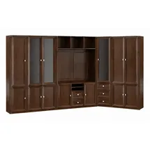 aea Eckschrank 153,6 x 226 x 44,2 cm Braun