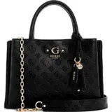 GUESS Damen Gerty Girlfriend Satchel Ranzen, Schwarz