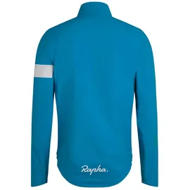 Rapha Core Rain Jacke Herren Teal Blue / White S