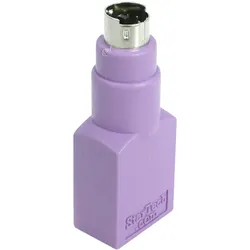 StarTech.com USB auf PS/2 Tastatur Adapter - Keyboard Adapter PS/2 (6 pin Mini-D