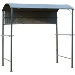 Outsunny Pavillon Metall, Polyester