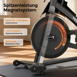 YoSuDa Heimtrainer Fahrrad schwarz