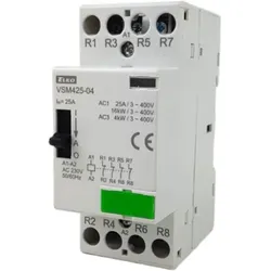 Modular Leistungsschütz mit manueller Steuerung VSM425-04 VSM425-04 230V AC