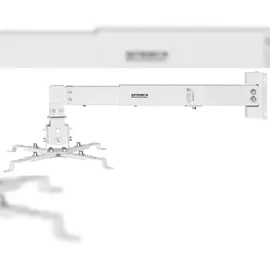 SpeaKa Professional SP-PWM-101 Beamer-Wandhalterung Drehbar Wandabstand (max.): 600 mm Weiß