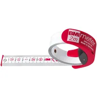 Bmi Taschenbandmaß BMImeter Weiß 3 m