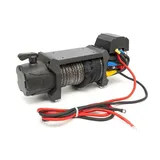 PUNDMANN - 44,5kN-PR-SM-12V-CE SYNT, 4537 kg, synthetisches Seil 25 m x 8,5 mm, Standardtrommel, Seilwinde