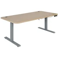 Mendler Schreibtisch HWC-D40, Computertisch, elektrisch höhenverstellbar 160x80cm 53kg MVG