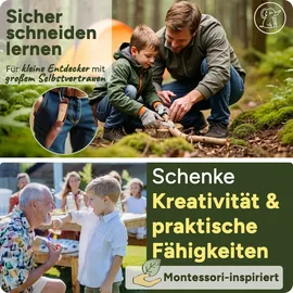 eli der elefant Eli Schnitzmesser Blau