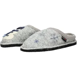 HAFLINGER Flair Olaf Pantoffeln Grau 44