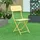 [en.casa] Campingstuhl 2er Set Gelb