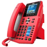 Fanvil X5U-R, IP-Telefon Schwarz, Rot