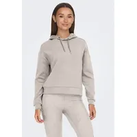 ONLY PLAY Kapuzensweatshirt ONPLOUNGE LS Pumice Stone S