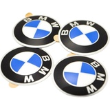 Felgendeckel-Aufkleber, Original-Produkt, BMW-Emblem, 70 mm, 4 Stück