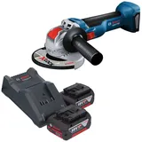 Bosch GWX 18V-10 inkl. 2 x 4,0 Ah + Ladegerät