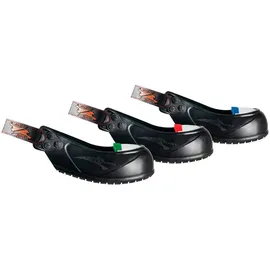 Tiger Grip Tiger-Grip Visitor METAL-FREE Sicherheits-Überschuh, schwarz medium (38-43 rot), nichtmagnetisch