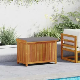 vidaXL Outdoor-Kissenbox 90 x 50 x 60,5 cm Massivholz Akazie