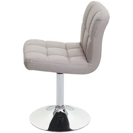 MCW Esszimmerstuhl Cadiz Kunstleder taupe-grau 6er Set