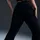 Nike Windrunner High-Waisted Woven Jogginghose Black/White XS