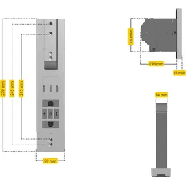 Schellenberg elektrischer Gurtwickler RolloDrive 105 Standard
