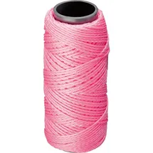 Overmann Overlen Maurerschnur PP fluoresz. 1,3mm 50m pink Overmann