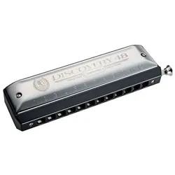 Hohner Discovery 48 C-Mundharmonika - chromatische Mundharmonika