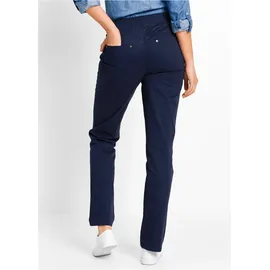 bonprix Twill Treggings Schlupfhose Blau 52