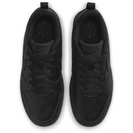 Nike Court Borough Low Recraft (Gs) Sneaker, Schwarz, 38.5