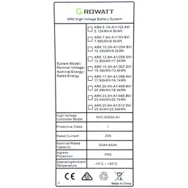 Growatt ARK HV Batterie 10,2 kWh für Growatt MOD XH Serie
