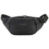 Pacsafe Venturesafe X Waistpack Anti-Diebstahl Gürteltasche, Diebstahlschutz Hüfttasche, Nylon, Polyester Schwarz