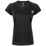 STARK SOUL® Damen Sport Shirt Trainingsshirt in Schwarz - Gr.: XXL