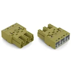 Wago 770-273/073-000 Stecker, 3-polig, Kod. B, hellgrün 770273073000 - 100 Stück