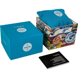 Timex Herren Quarz Uhr mit Leder Armband Pan Am