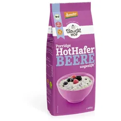 Hot Hafer Beere Porridge